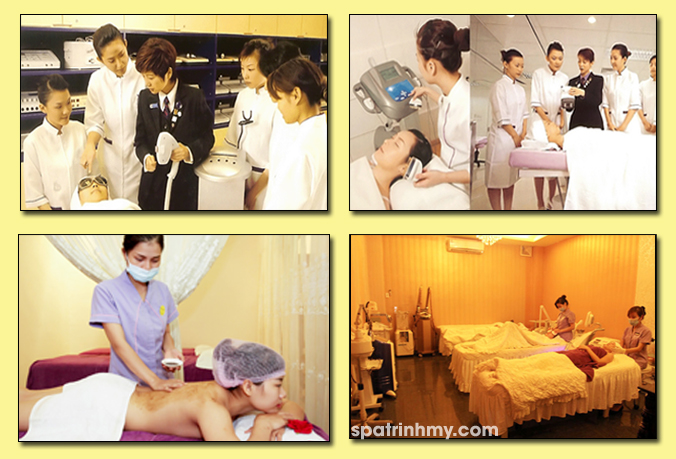 Đội ngũ nhân viên tại spa Trinh Mỹ